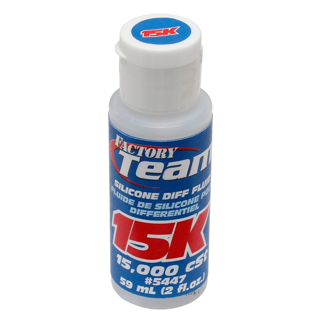 Team Associated Silicone Shock Oil 2oz (10wt-80wt)FT Silicone Diff Fluid, 15,000 CST