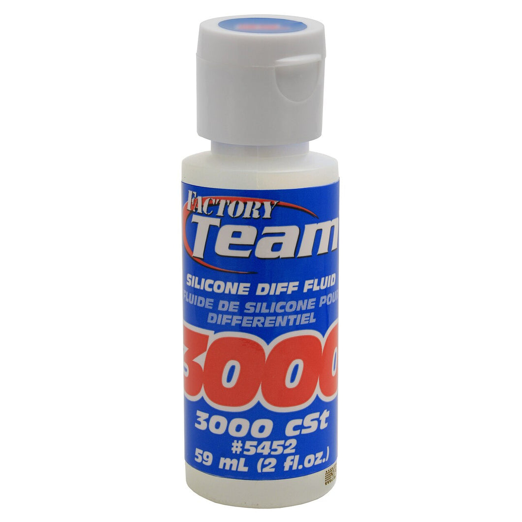 Team Associated Silicone Shock Oil 2oz (10wt-80wt)Silicone Diff Fluid 3000cst