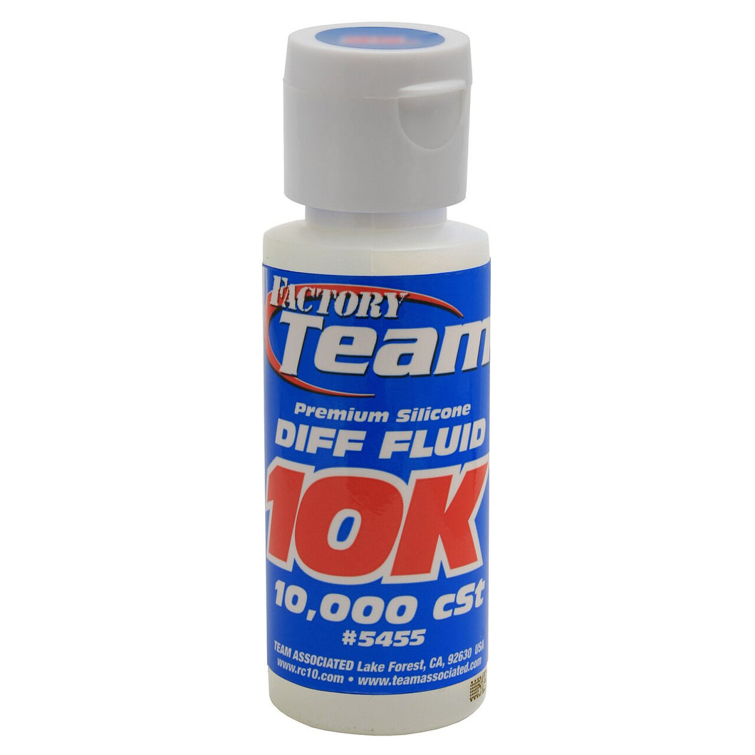 Team Associated Silicone Shock Oil 2oz (10wt-80wt)Silicone Diff Fluid 10000cst