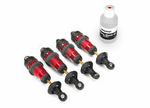 Load image into Gallery viewer, Traxxas 5460R Aluminum GTR Shock Set (Red) (4), E-Revo/Summit
