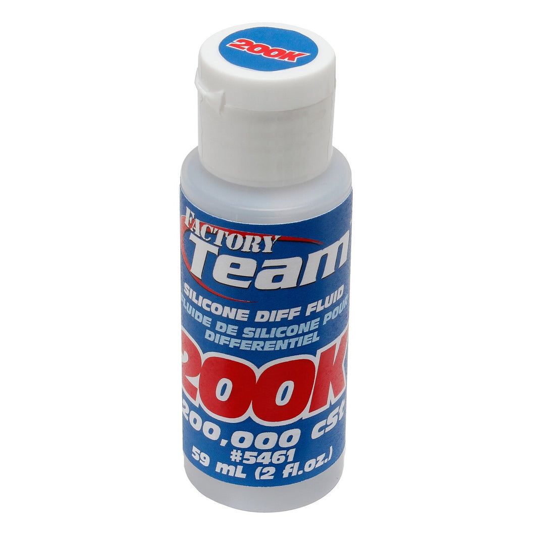 Team Associated Silicone Shock Oil 2oz (10wt-80wt)FT Silicone Diff Fluid, 200,000 CST