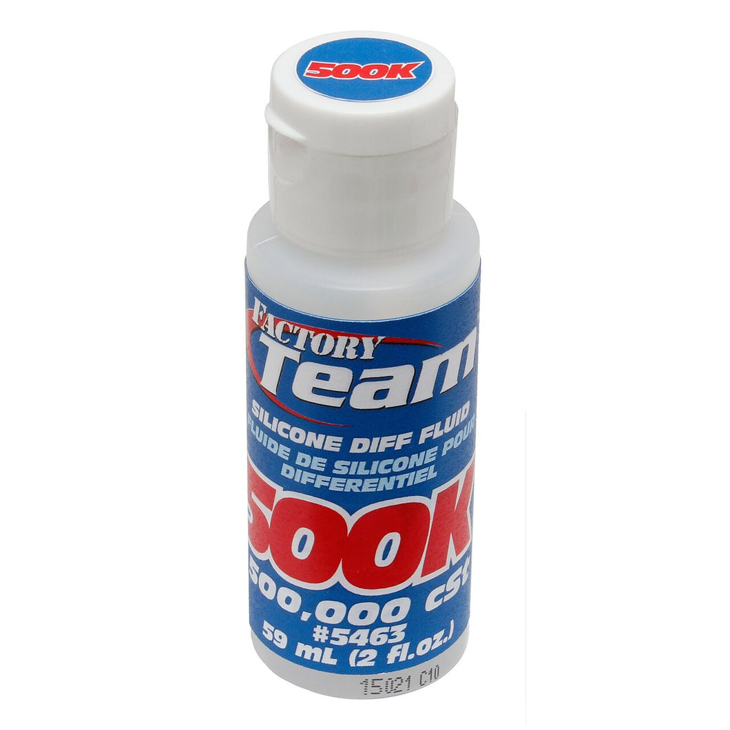 Team Associated Silicone Shock Oil 2oz (10wt-80wt)FT Silicone Diff Fluid, 500,000 CST