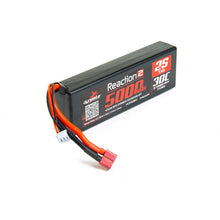Load image into Gallery viewer, Reaction2 7.4V 5000 mAh 2S 30C LiPo, Case: Deans
