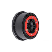 Load image into Gallery viewer, Sixer 2.2/3.0 Red/Black Bead-Loc Fr Wheels(2):SLH
