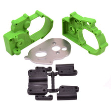 Load image into Gallery viewer, Gearbox Housing &amp; R Mounts,Green:TRA 2WD Vehicles
