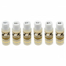 Load image into Gallery viewer, TLR 74019 Silicone Shock Oil 6 Pack (2oz) (17.5, 22.5, 27.5, 32.5, 37.5, 42.5wt)

