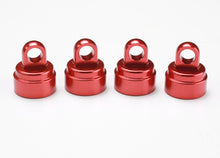 Load image into Gallery viewer, Traxxas 3767X Aluminum Ultra Shock Cap (Red) (4)
